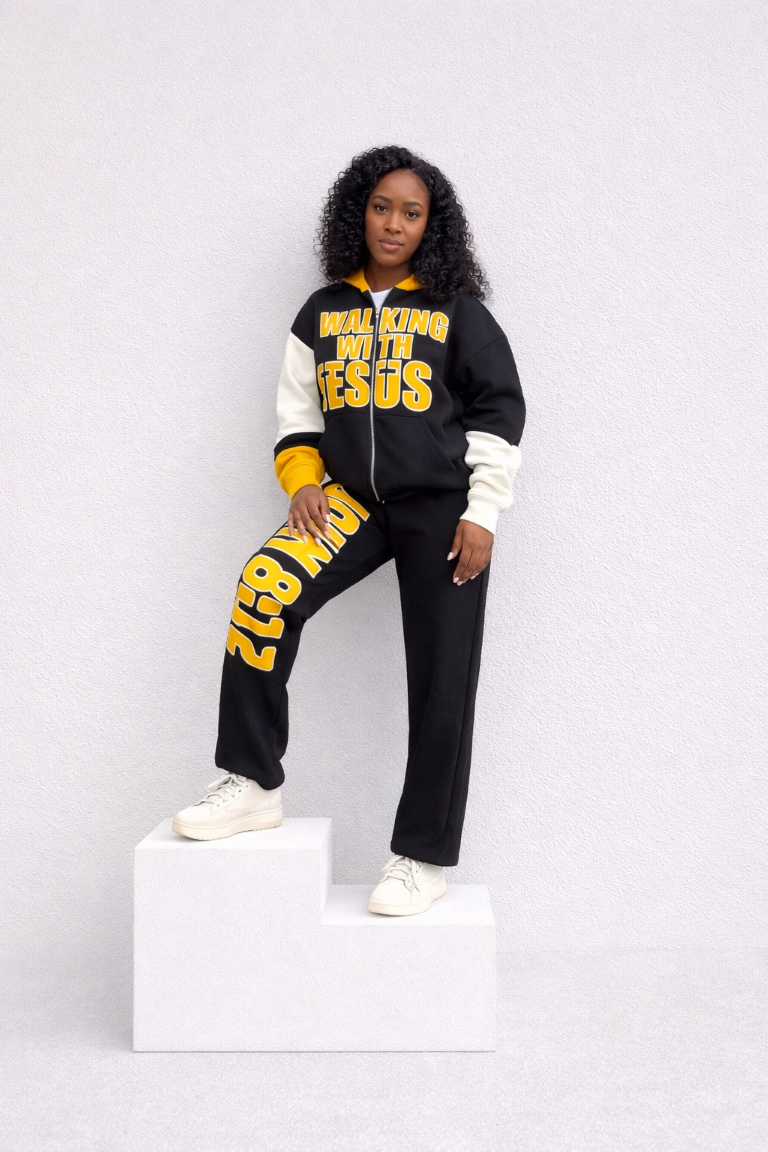 CA Collective Black & Yellow Tracksuit