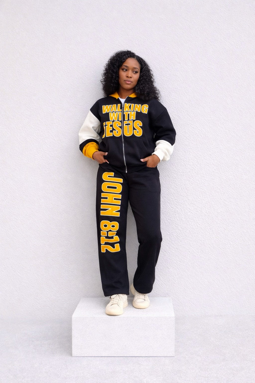 CA Collective Black & Yellow Tracksuit